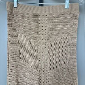 Rachel Zoe Tan Knit Skirt